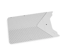 Ek Water Blocks Ek Vanduo Blocks EK Vanduo Blocks EK-Quantum Vector FE RTX 3090 Backplate – sidabrinis
