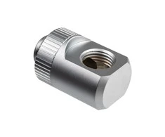 Ek Water Blocks Ek Vanduo Blocks EK Vanduo Blocks EK-Quantum Torque Adapteris T-Splitter G1/4 inch male thread to 2x G1/4 inch female threads – rotatable, Sat