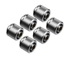 Ek Water Blocks Ek Vanduo Blocks EK Vanduo Blocks EK-Quantum Torque STC 10/16 – 6-pack, Satin Titanium