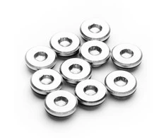 Ek Water Blocks Ek Vanduo Blocks EK Vanduo Blocks EK-Quantum Torque Plug G1/4 inch – 10 pack, sidabrinis