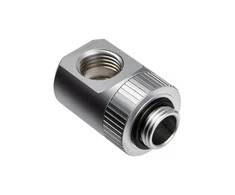 Ek Water Blocks Ek Vanduo Blocks EK Vanduo Blocks EK-Quantum Torque Adapteris T-Splitter G1/4 inch male thread to 2x G1/4 inch female threads – rotatable, Sat