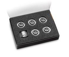 Ek Water Blocks Ek Vanduo Blocks EK Vanduo Blocks EK-Quantum Torque STC 10/16 – 6-pack, sidabrinis