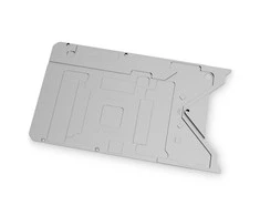 Ek Water Blocks Ek Vanduo Blocks EK Vanduo Blocks EK-Quantum Vector FE RTX 3090 Backplate – sidabrinis