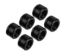 Ek Water Blocks EKWB EK-Quantum Torque HDC-16 suspaudimo tvirtinimo kietieji vamzdeliai, 16 mm OD (6 pakuotės)