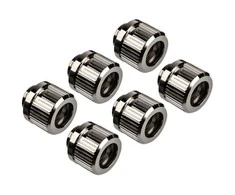 Ek Water Blocks Ek Vanduo Blocks EK Vanduo Blocks EK-Quantum Torque HDC 12 – 6-pack, sidabrinis