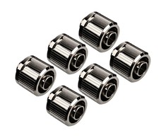 Ek Water Blocks Ek Vanduo Blocks EK Vanduo Blocks EK-Quantum Torque STC 10/16 – 6-pack, sidabrinis