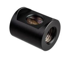 Ek Water Blocks Ek Vanduo Blocks EK Vanduo Blocks EK-Quantum Torque T-Splitter 3x G1/4 inch BSP – juodas