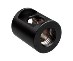 Ek Water Blocks Ek Vanduo Blocks EK Vanduo Blocks EK-Quantum Torque T-Splitter 3x G1/4 inch BSP – juodas