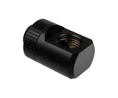 Ek Water Blocks Ek Vanduo Blocks EK Vanduo Blocks EK-Torque Adapteris T-Splitter G1/4 inch male to 2x G1/4 inch female – rotatable, juodas