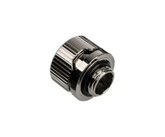 Ek Water Blocks Ek Vanduo Blocks EK Vanduo Blocks EK-Torque HDC 14 jungtis, tiesus G1/4 colio vidinis sriegis, 14 mm išorinio skersmens kietas vamzdis - sidabrinas