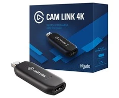 Elgato Cam Link 4K, DSL fotoaparato arba veiksmo kameros prijungimo kaip internetinė kamera adapteris