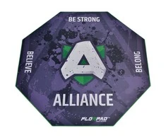 Žaidimų kėdės kilimėlis FlorPad Alliance Gamer, 120x120cm