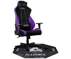 Žaidimų kėdės kilimėlis FlorPad Alliance Gamer, 120x120cm