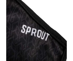 Gamerswear Sprout face mask for mouth and nose - juodas