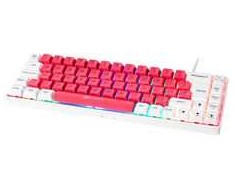 GAMIAC TKL69G SF Klaviatūra žaidimams, Kailh Raudona - baltas/red