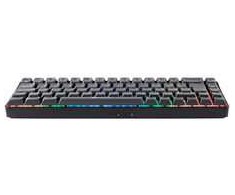 GAMIAC TKL69G SF Klaviatūra žaidimams, Kailh Raudona - juodas/pilkas