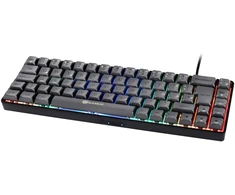 GAMIAC TKL69G SF Klaviatūra žaidimams, Kailh Raudona - juodas/pilkas