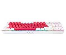 Mėlyna GAMIAC TKL90G Klaviatūra žaidimams, Kailh Mėlyna - baltas/red