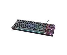 GAMIAC TKL90G Klaviatūra žaidimams, Kailh Raudona - juodas/pilkas