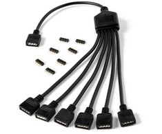 Gelid Gelid Solutions 1-zu-6 Splitterkabel für RGB / ARGB Header - 300 mm