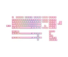 Klaviatūra Glorious Aura Keycaps – 145 Keycaps, rožinės spalvos – US-išdėstymas