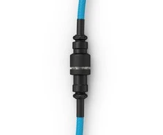 Glorious Coiled Cable susuktas klaviatūros laidas Electric Mėlyna, USB-C į USB-A – 1,37m, žydros spalvos