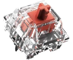 Klaviatūra Glorious Fox Ultralight Switches, mechaniniai, 5-Pin, linear, MX-Stem, 30g – sutepti lubrikantu, 110 vnt