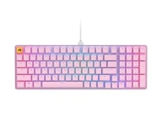 Glorious GMMK 2 Full-Size klaviatūra – Fox switches, ANSI išdėstymas, rožinės spalvos