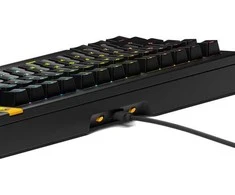 Glorious GMMK 3 HE 75 % Custom žaidimų klaviatūra – Pre-Built, ANSI US išdėstymas, Fox HE Switches, juodos spalvos