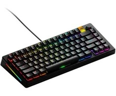 Glorious GMMK 3 HE 75 % Custom žaidimų klaviatūra – Pre-Built, ANSI US išdėstymas, Fox HE Switches, juodos spalvos