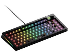 Glorious GMMK 3 Pro 75 % Custom žaidimų klaviatūra – Barebone, ISO išdėstymas, juodos spalvos