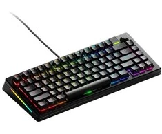 Glorious GMMK 3 Pro 75% Custom Klaviatūra žaidimams - Pre-Built, ANSI (US išdėstymas), Fox Switches, Juodas