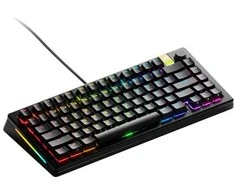 Glorious GMMK 3 Pro HE 75 % žaidimų klaviatūra – Pre-Built, ANSI US išdėstymas, Fox HE Switches, juodos spalvos