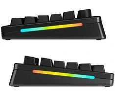 Glorious GMMK 3 Pro HE belaidė 75 % žaidimų klaviatūra – Pre-Built, ANSI US išdėstymas, Fox HE Switches, juodos spalvos
