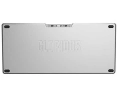„Glorious GMMK 3 Pro Wireless“ 75 % pritaikyta žaidimų klaviatūra – iš anksto surinkta, ANSI (JAV), „Fox Switches“, sidabrinis