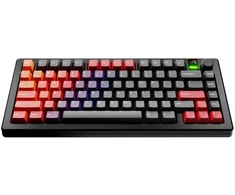Klaviatūra Glorious GPBT Gradient Keycaps, ANSI išdėstymas US, PBT, Dye-Sub – Celestial Fire