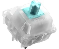 Klaviatūra Glorious Lynx Silent Switches, mechaniniai, 5-Pin, linear, MX-Stem, 40g – sutepti lubrikantu, 36 vnt