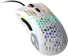 Glorious Model D Gaming-Pelė - baltas, glossy + Grip Tape - juodas