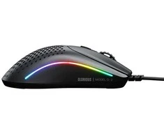 Glorious Model O 2 Mini žaidimų pelė, RGB – juodos spalvos