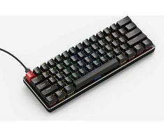Glorious Klaviatūra Compact GMMK-COMPACT-BRN, ANSI US išdėstymas, Gateron Brown Switch