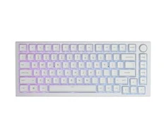Glorious Klaviatūra GMMK PRO GMMK-P75-RGB-W ANSI US išdėstymas (be klavišų), White Ice
