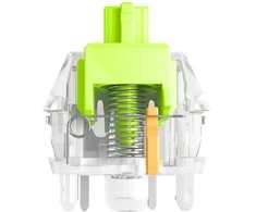 Klaviatūra Glorious Raptor Standard Switch, mechaniniai, 5-Pin, clicky, MX-Stem, 55g – sutepti lubrikantu, 36 vnt