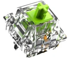 Klaviatūra Glorious Raptor Standard Switch, mechaniniai, 5-Pin, clicky, MX-Stem, 55g – sutepti lubrikantu, 36 vnt