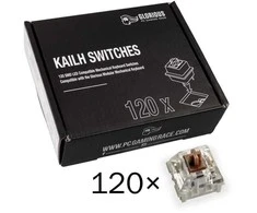 Glorious Speed Kailh Bronze Switches klavišai klaviatūrai (120 vnt)
