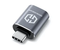 Graugear Pilkas USB-C to USB-A Adapteris