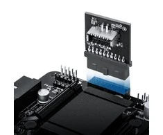 Graugear Graugear Interner 19-Pin Stecker (USB 3.0) auf USB 3.1 Typ-E 20-Pin Key A - 90 Grad