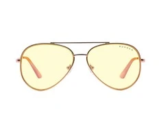 GUNNAR Optiks Maverick kompiuterio akiniai - Gintaro spalvos objektyvas, rožinis auksas