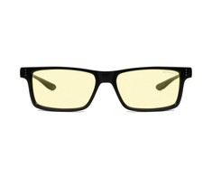 Gunnar Optiks Vertex kompiuteriniai akiniai, blokuojantys mėlyną šviesą - gintariniai stiklai, juodos spalvos