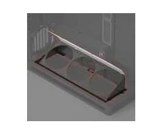 HAVHAVN HS 420 Angled Bottom Fan Bracket – juodos spalvos