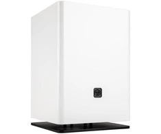 HGC Osmi 3.1 Aliuminio Mini-ITX kompiuterio korpusas – baltos spalvos